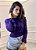 Tricot Lurex Laize - Roxo - Imagem 1