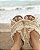 Birken com franjas na cor areia super confortável - Imagem 7