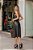 Vestido midi em couro eco preto - Milly - Imagem 2