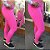 Legging fitness pink com tecido texturizado - Imagem 1