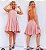 Vestido Curto Frente Única - Rosé - Imagem 2