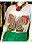 Tshirt plus size bordada a mão - Colorful Butterfly - do tamanho P ao G5 - Imagem 1