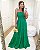 Vestido Longo com Lastex - Verde primavera - Imagem 1