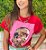 Tshirt Hair clip Girl - Vermelha - Imagem 2