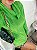 Blusa em tricot gola boba na cor verde - Imagem 2