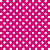 Bola Grande DESENHO 1554-106 Pink com Branco - Tricoline 100% Algodão (0,50 compr. x largura 1,50m) - Imagem 1