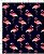 Flamingo Marinho DS003 Tricoline 100% Algodão (0,50 compr. x largura 1,50m) - Imagem 1