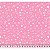 Estrelas Rosa Bebe DESENHO 3188-01 Tricoline 100% Algodão (0,50 compr. x largura 1,50mt) - Imagem 1
