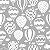 Balão Fundo Cinza DESENHO 1914tk  Tricoline 100% Algodão - (0,50 compr. x largura 1,50m) - Imagem 1