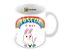 Caneca porcelana branca personalizada Páscoa é meu ovo - Imagem 1