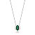 Choker De Prata Com Ródio Esmeralda Fusion – Joia em Prata 925 de Qualidade - Imagem 1