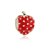 Berloque De Prata Morango – Joia em Prata 925 de Qualidade - Imagem 1