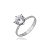 Anel De Prata Solitário Ludy – Joia em Prata 925 de Qualidade - Imagem 1