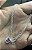 Colar Choker em Prata  com Zircônia Rosa - Imagem 2