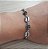 Pulseira De Prata Bali Búzios E Rosas – Joia em Prata 925 de Qualidade - Imagem 3
