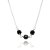 CHOKER DE PRATA JESSICA ZIRCON BLACK - Imagem 1