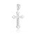 Pingente De Prata Cruz Unissex – Joia em Prata 925 de Qualidade - Imagem 1