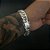 Pulseira De Prata Elo Duplo Fecho Gaveta 13Mm – Joia em Prata 925 de Qualidade - Imagem 2