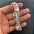 Pulseira De Prata Elo Duplo Fecho Gaveta 13Mm – Joia em Prata 925 de Qualidade - Imagem 1