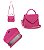 Bolsa Feminina Mini Bag Ombro Transversal - Imagem 5