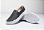 Tenis Feminino Slip On Grafite Brilho - Imagem 3