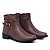 Bota Feminina Preta Cano Curto Ankle Boot - Imagem 14