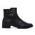 Bota Feminina Preta Cano Curto Ankle Boot - Imagem 6