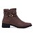 Bota Feminina Preta Cano Curto Ankle Boot - Imagem 16