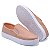 Tênis Feminino Slip On Fosco Bege - Imagem 4