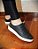 Tênis Feminino Casual Com Cadarço Elástico Preto - Imagem 2