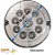 Lanterna Traseira Luz de Ré Caminhão Ônibus Ø15.5cm LED CR 24volts - KIT - Imagem 2