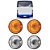 Lanterna Traseira Ônibus Ideale Senior Citmax 9.5cm KIT 4 pç - Imagem 1