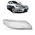 Lente do Farol Honda New Civic 2007 2008 2009 2010 2011 KIT Par + Adesivo - Imagem 2