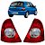 PAR Lanterna Traseira Clio Hatch 2003 2004 2005 2006 2007 2008 2009 2010 - Imagem 1
