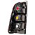Lanterna Traseira Toyota Hilux 2005 2006 2007 08 09 10 11 LD - Imagem 2