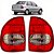 PAR Lanterna Traseira Chevrolet Corsa Sedan Classic 2000 2001 2002 - Imagem 1