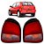 KIT Lanterna Dianteira Âmbar Neblina Traseira Gol Bola G2 1995 1996 1997 1998 1999 - Imagem 4