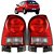 PAR Lanterna Traseira Gol G4 2006 2007 2008 2009 2010 2011 - Imagem 1