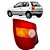 PAR Lanterna Traseira Palio 1996 1997 1998 1999 2000 Tricolor Base Aba Preta - Imagem 3