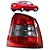 PAR Lanterna Traseira Astra Hatch 1999 2000 2001 2002 Cor FUMÊ - Imagem 4