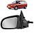 Retrovisor com Controle Corsa Wagon 93 94 95 96 97 98 99 2000 2001 2002 Lado Esquerdo - Imagem 1