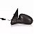Retrovisor Gol Parati G2 1995 1996 1997 1998 2 Portas Com Controle LE - Imagem 2