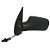 Retrovisor Palio Siena Weekend 96 97 98 99 2000 com Controle 2 Portas LE - Imagem 2