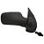 Retrovisor Palio Siena Weekend 96 97 98 99 2000 com Controle LD 4 PORTAS - Imagem 2