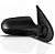 PAR Retrovisor Palio Fire 2001 2002 2003 com Controle 2 Portas - Imagem 4