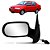 Retrovisor Siena 2001 2002 2003 com Controle 4 Portas Lado Esquerdo - Imagem 1