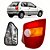 KIT Lanterna Traseira Palio 1996 1997 1998 1999 2000 LD + Circuito - Imagem 1