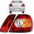 KIT Lanterna Traseira Siena 04 05 06 07 08 09 10 2011 2012 Canto + Tampa Lado Direito - Imagem 1
