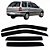 Calha de Chuva Fiat Palio Weekend Siena Fire TODOS 4 PORTAS - Imagem 2