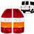 PAR Lanterna Traseira Sprinter 95 96 97 98 99 00 01 02 TRICOLOR - Imagem 1
